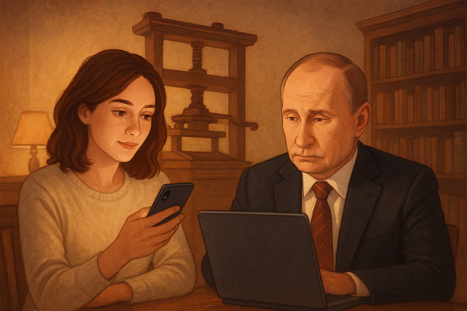 Эхо прошлого и мой Владимир: о свободе, книгах и интернете